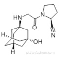 2-Pirrolidinocarbonitrilo, 1- [2 - [(3-hidroxitriciclo [3.3.1.13,7] dec-1- il) amino] acetil] -, (57187834,2S) - CAS 274901-16-5